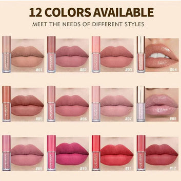 Mocallure Lip Gloss Set ( Pack of 12 ) .* پارسل کول کر چک کرے اس کے بعد پیمنٹ ادا کرے